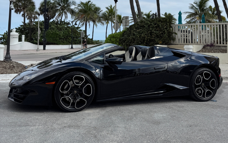 Black Lamborghini Huracan At Dream Exotics