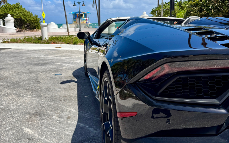 Black Lamborghini Huracan At Dream Exotics