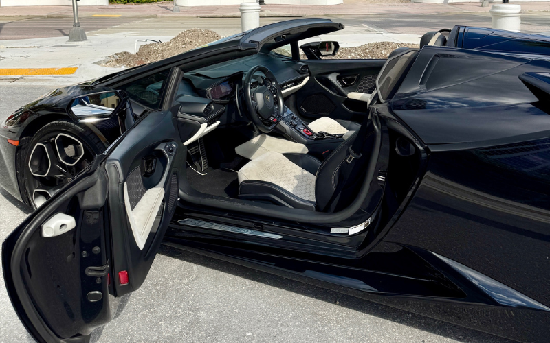 Black Lamborghini Huracan At Dream Exotics