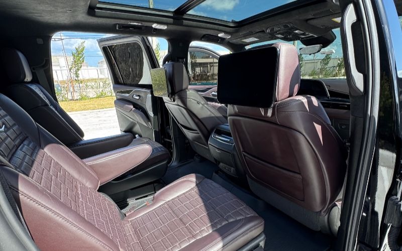 Cadillac Escalade V Interior Back