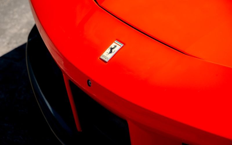 Ferrari 488 Front Logo