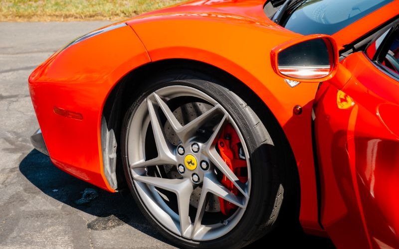 Ferrari 488 Front Tires