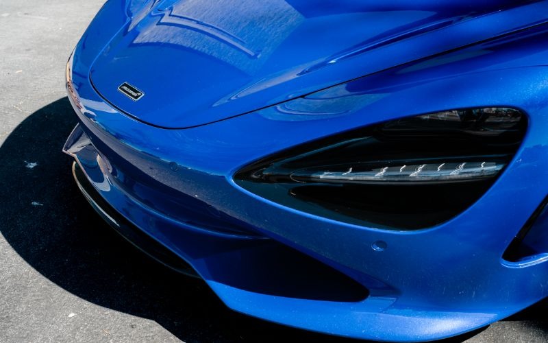 Mclaren 720 Front Of Car